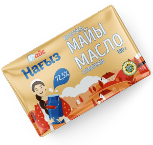 Сары май 72,5%